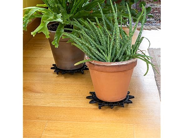 8" Flower Wrought Iron Trivet, Pack of 2