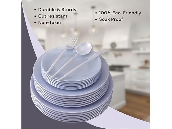 Silver Spoons Opulence White Tableware Combo Set