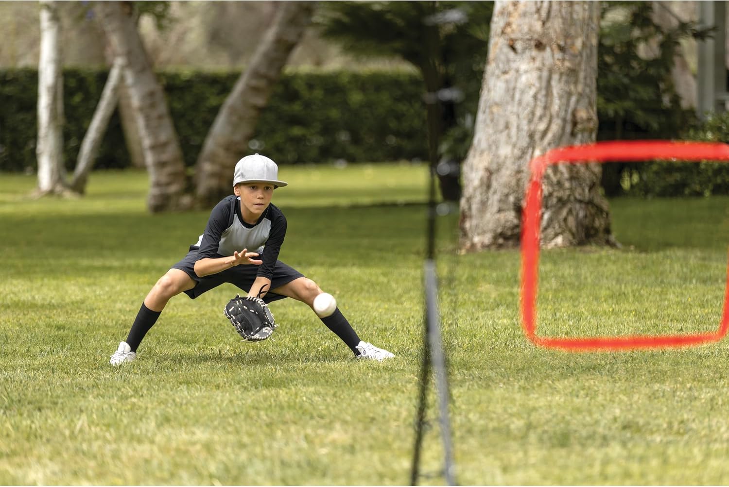 SKLZ PitchBack Baseball and Softball Pitching Net and Rebounder - Gallery 10