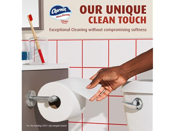 Charmin Ultra Strong Clean Touch 2 Ply Toilet