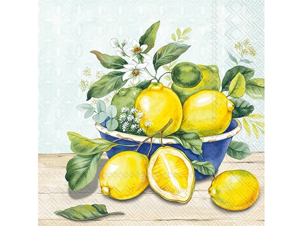 Lemon in Bowl (Mint)