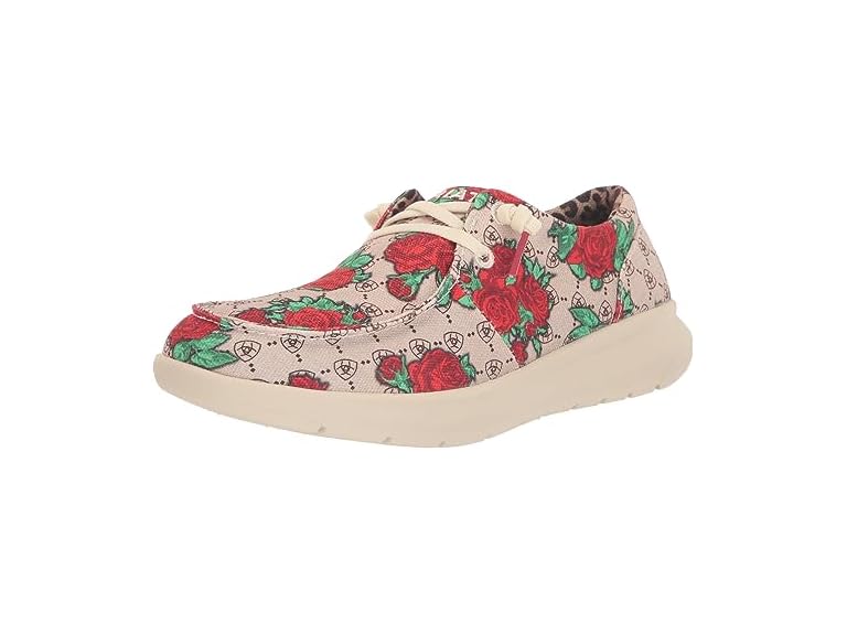 ARIAT Women's Hilo - Rose Logo Print, 7.5 Medium