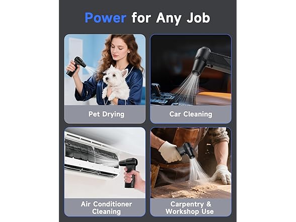 Compressed Air Duster, 150000RPM