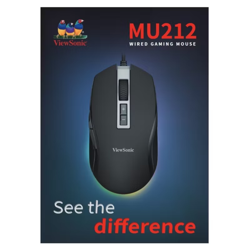 ViewSonic MU212 Wired Gaming Mouse - Gallery 6