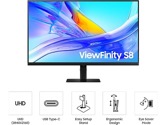 Samsung 32" UHD Monitor | LS32D800UBNXGO