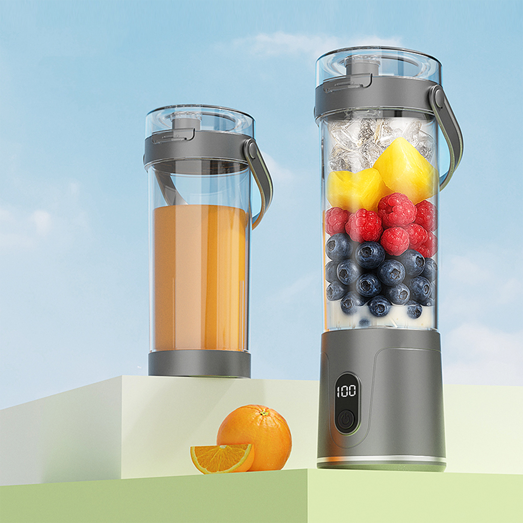 Portable Juice Blender Bottle - Gallery 7
