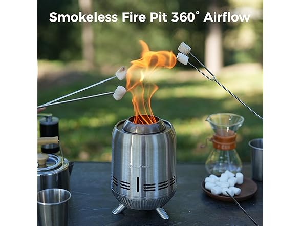 KingCamp Smokeless Fire Pit