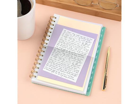 Mead Cambridge 2027 Planner, Weekly & Monthly, 5.5" x 8.5", Glimmer (1843-200-27)
