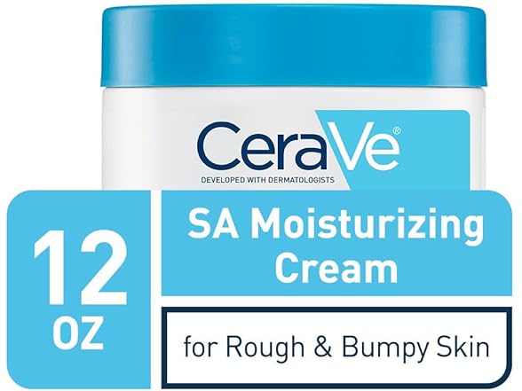 (2 Pack) CeraVe Moisturizing Cream with Salicylic Acid