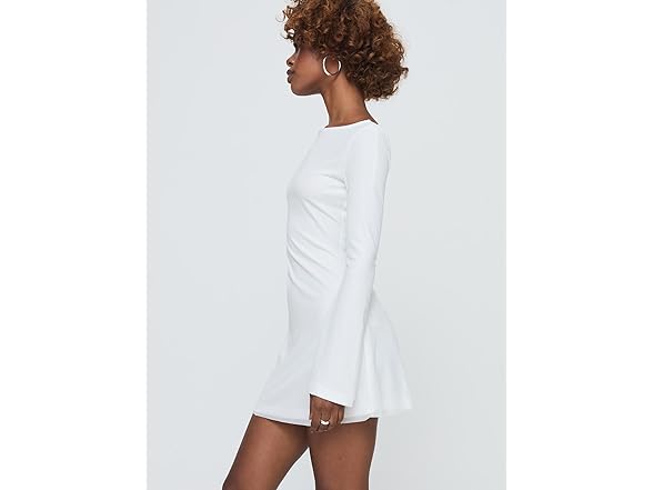 Princess Polly Lukea Long Sleeve Mini Dress