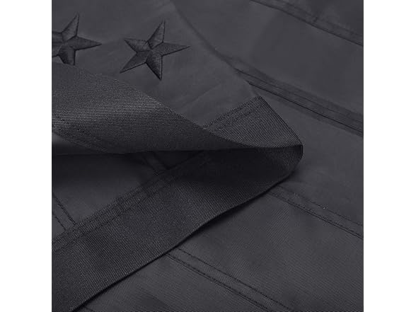 Black American Flag 3x5ft 3-Pack Nylon