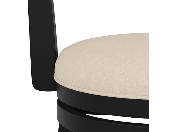 Hillsdale Clarion Swivel Stool, Black