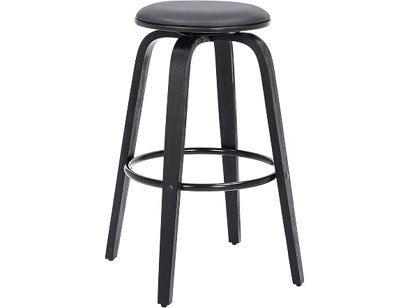 Harbor 30 Backless Bar Stool Swivel Gray- Set of 2