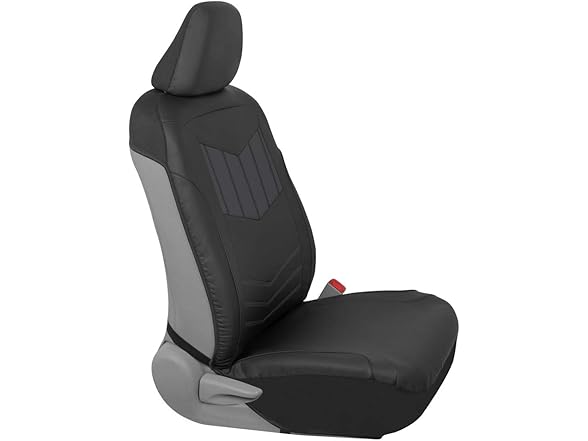 Motor Trend Motor Trend Super Sport Gray Faux Leather Seat C