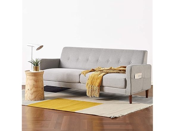 Mellow Adair Mid-Century Modern Loveseat