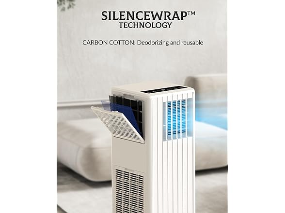 GAOMON 8,000 BTU Portable Air Conditioner, 4 Modes