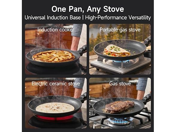 JEETEE 9.5in Nonstick Crepe Pan
