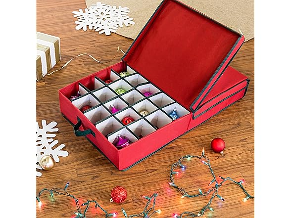 Honey-Can-Do Ornament Storage Box