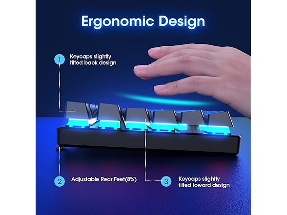 RisoPhy Mechanical Gaming Keyboard