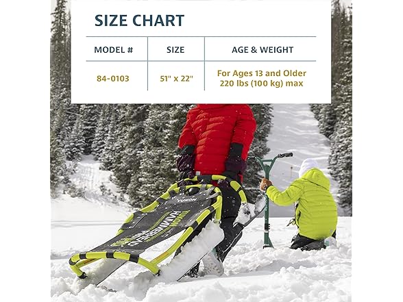 Yukon Charlie's Hammerhead Pro HD Sled