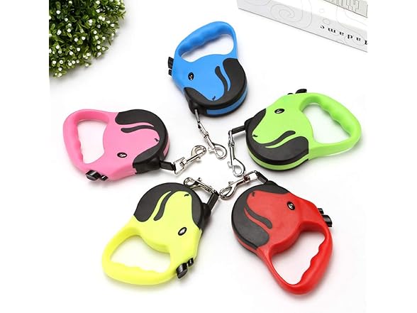 Emoly Upgraded Retractable Dog Leash
