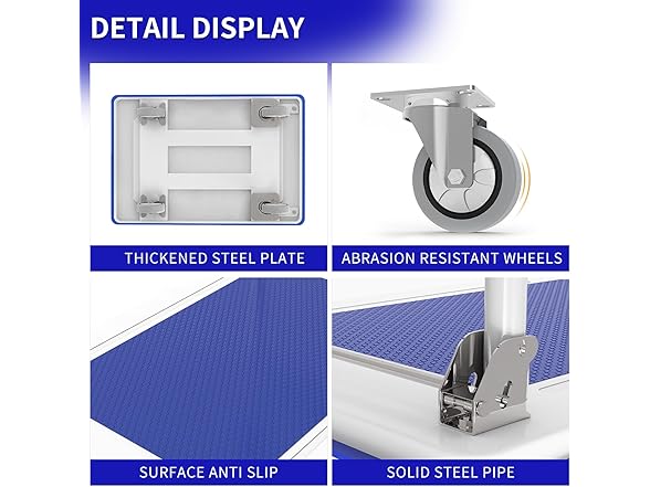 Heavy Duty Steel Platform Truck Cart