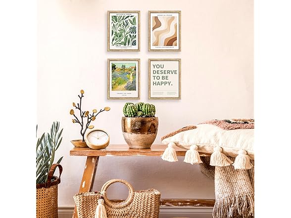 Modern Wall Art Print Set 4