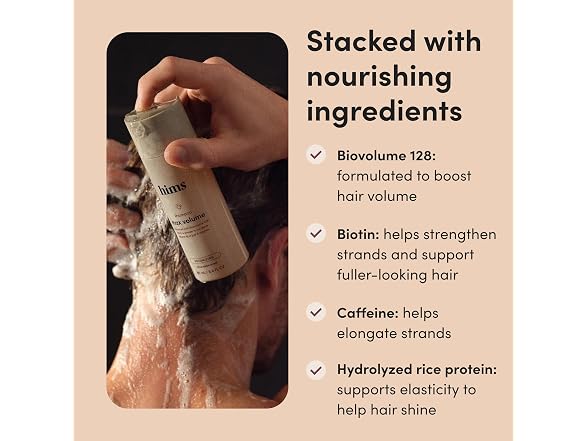 HIMS Max Volume Shampoo Volumizing Natural