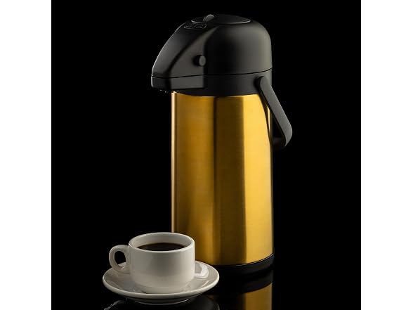 TableCraft Vacuum Insulated Airpot, 2.5 Liter 