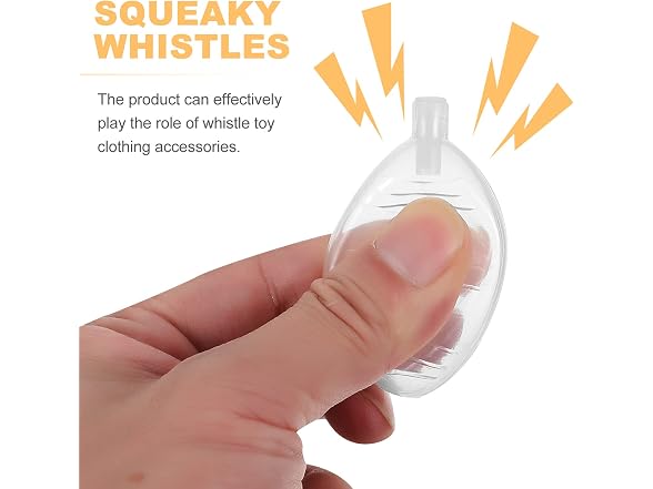 VICASKY Airbag Whistle Toys 30 Pcs Plastic No