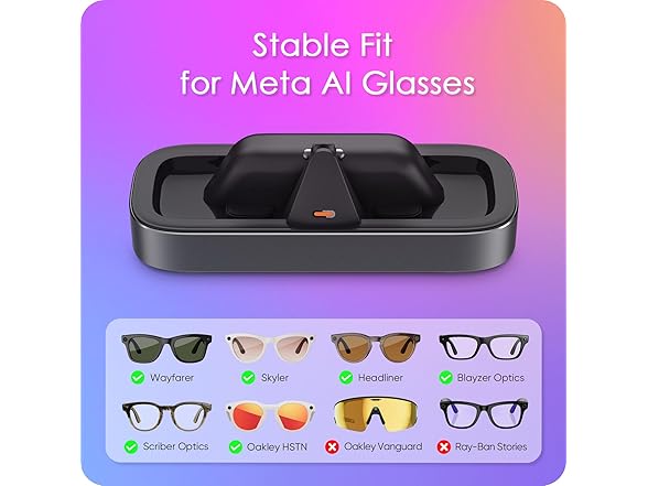 VAWVVA Ray-Ban Meta Glasses Charging Station