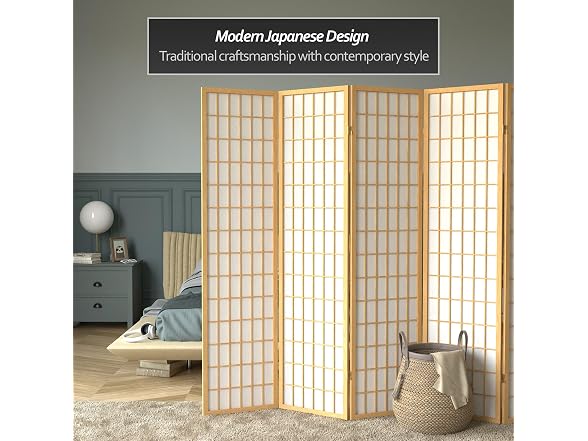 Red Lantern 6 ft Tall Window Pane Screen