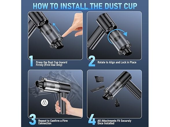 Yedop Portable Car Vacuum