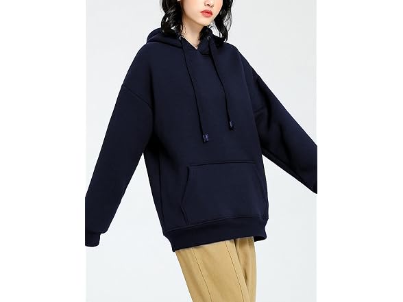 Yeokou Women (L) Winter Hoodies Sherpa Sweatshirt
