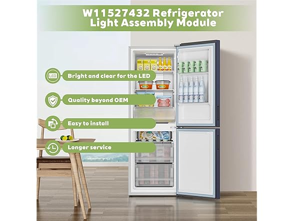 Antonw Refrigerator Light Replacement