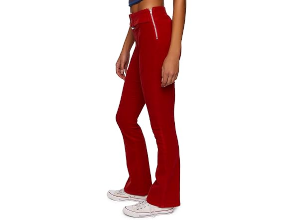 Forever 21 Women's (M) Corduroy Belted Flare Pants