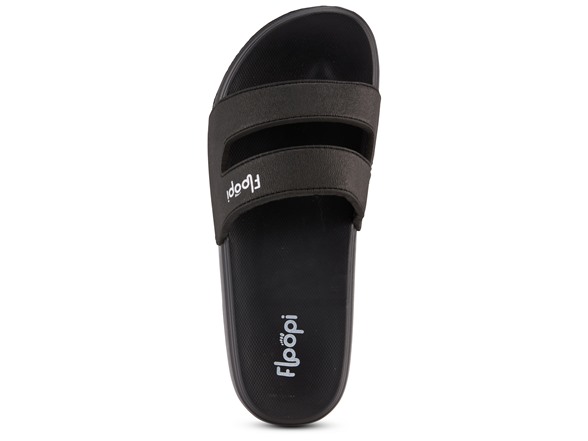 Womens Summer Double Strap Slide Sandal