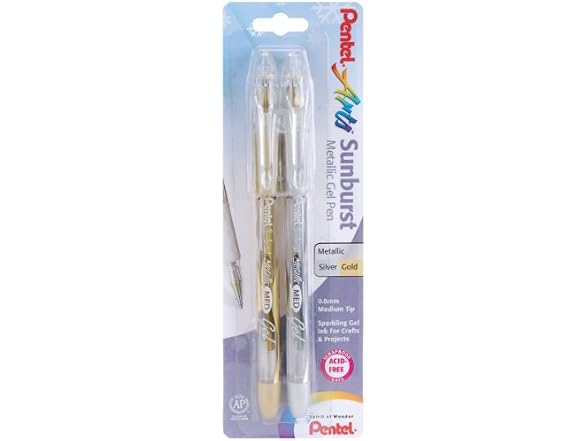 Pentel Pentel Arts Sunburst Metallic Gel Pen