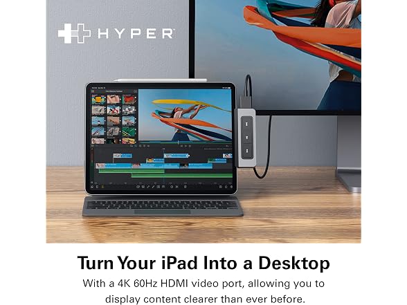 HyperDrive 6-in-1 USB-C Hub for iPad