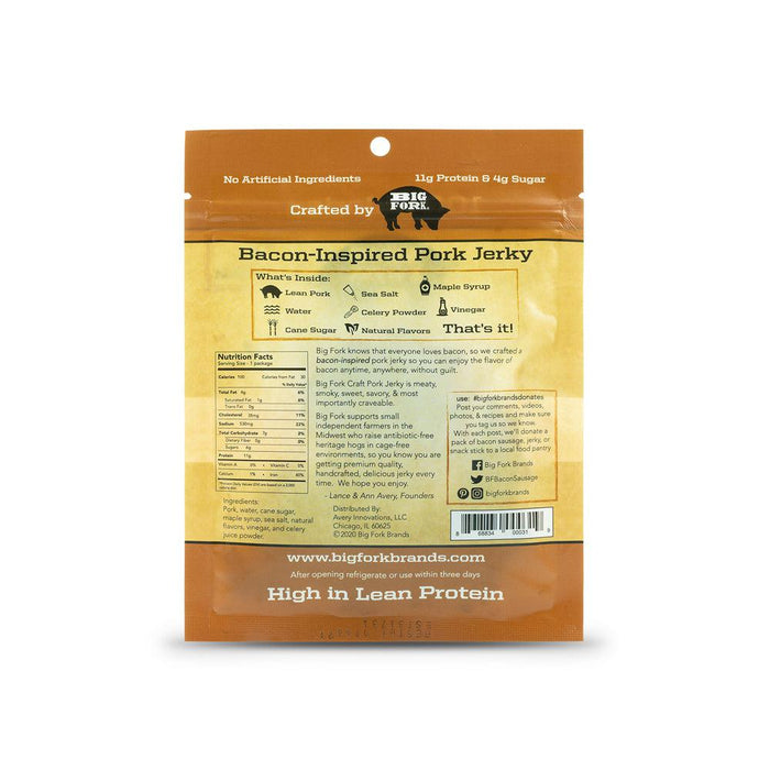 (8 Pack) Big Fork Craft Pork Jerky - Gallery 10