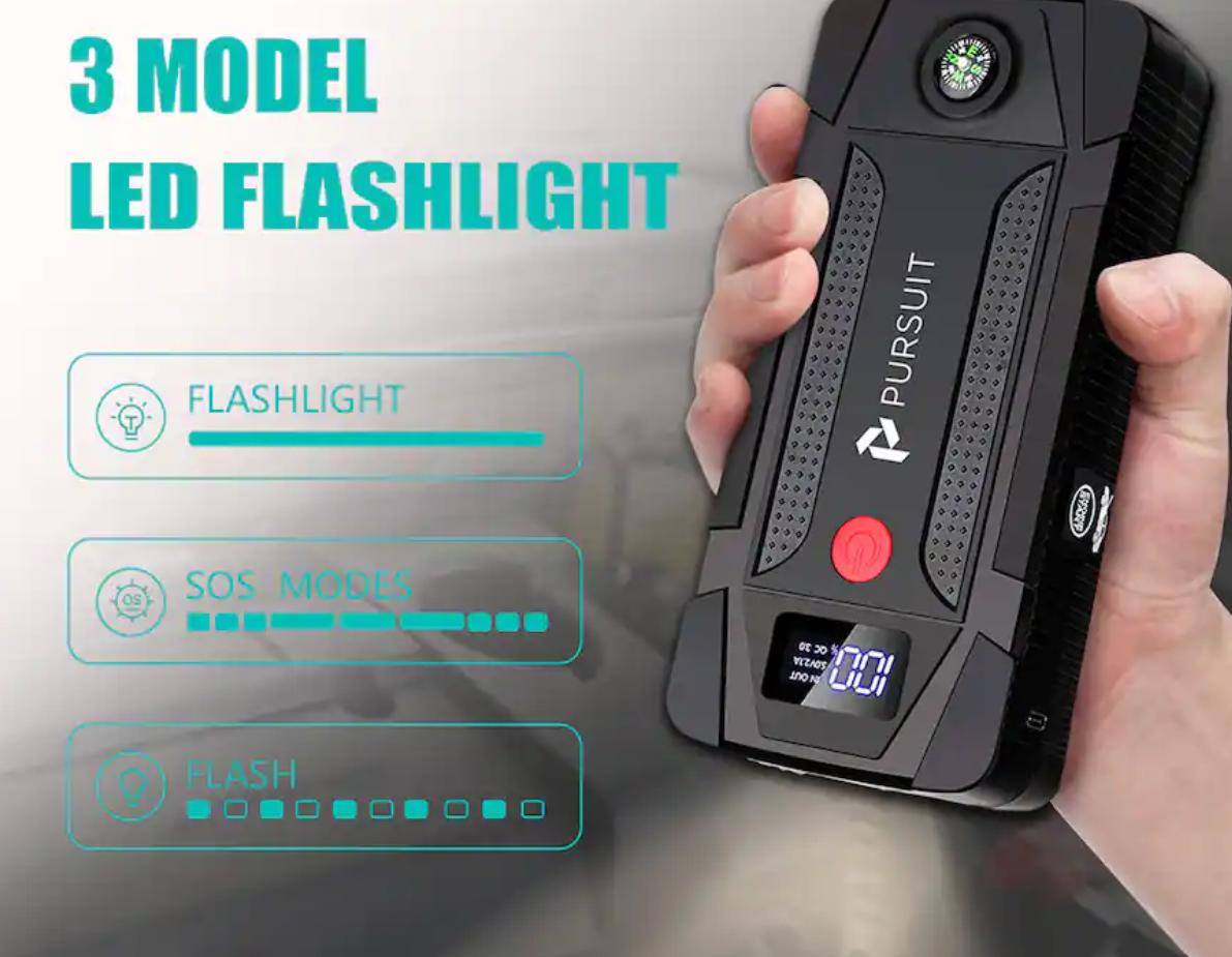 Pursuit 1000A Jump Starter & Power Bank - Gallery 14