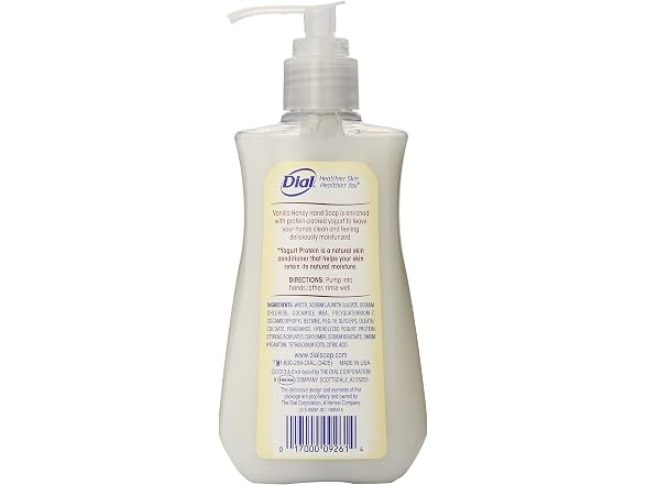 Dial Vanilla Honey Hand Soap 7.5 oz