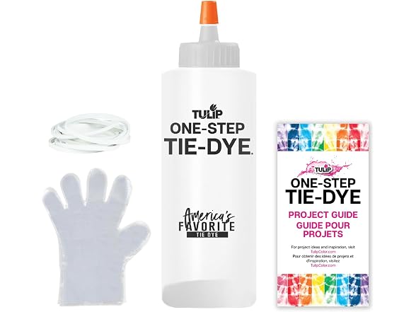 Tulip One-Step Tie-Dye Kit, Vibrant Colors for Fabric Orange