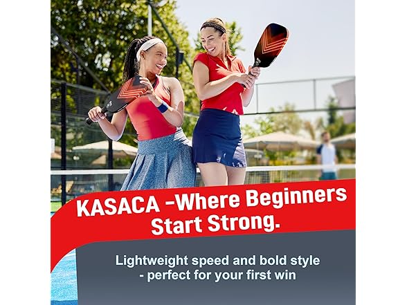 Kasaca Edgeless Pickleball Paddle Beginners