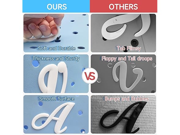 Yonuni Letter Charms for Bogg Bag