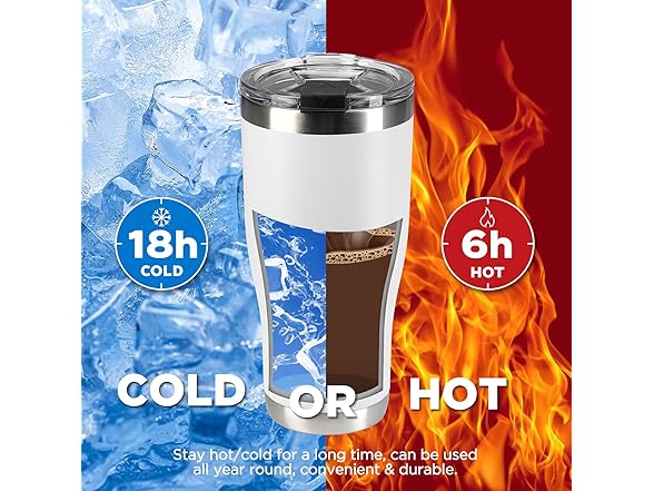 HAUSHOF 30 oz Tumbler, Vacuum Insulated