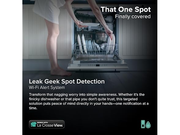 Leak Geek Spot Detection Wi-Fi Alert System