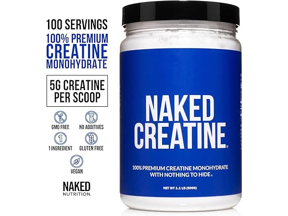 NAKED Creatine Powder, 500g