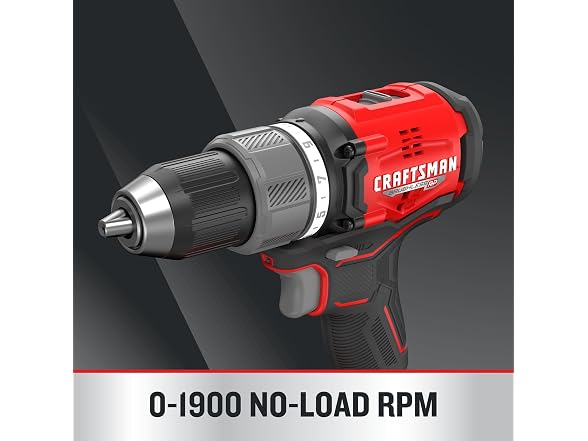 CRAFTSMAN CMCD713C1 V20* BRUSHLESS RP 1/2 Drill Kit