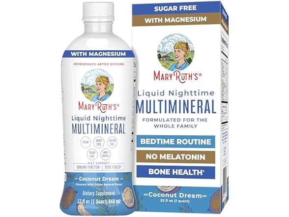 MaryRuth Nighttime Multimineral 32oz